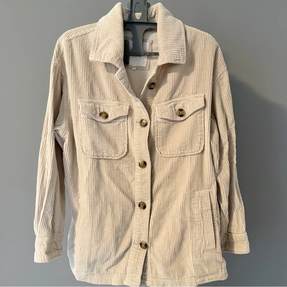 Aerie Oversized Corduroy Shacket - Picture 3 of 6